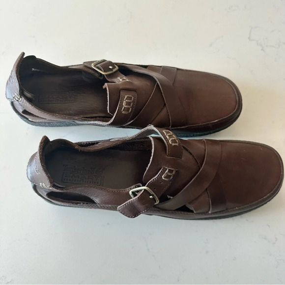 Timberland Smart Comfort Systems Brown Leather shoes Size: 9.5 - Picture 2 of 4